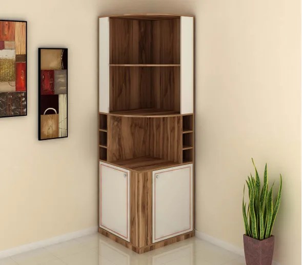 CORNER UNIT 24X24X72 ZARIKOTA/UV WHITE